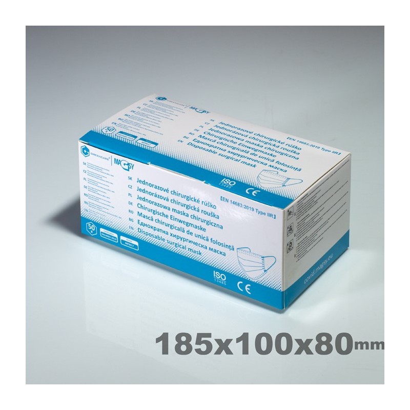 Mască de protecție FFP2/20 buc + Mască chirurgicală/50 buc