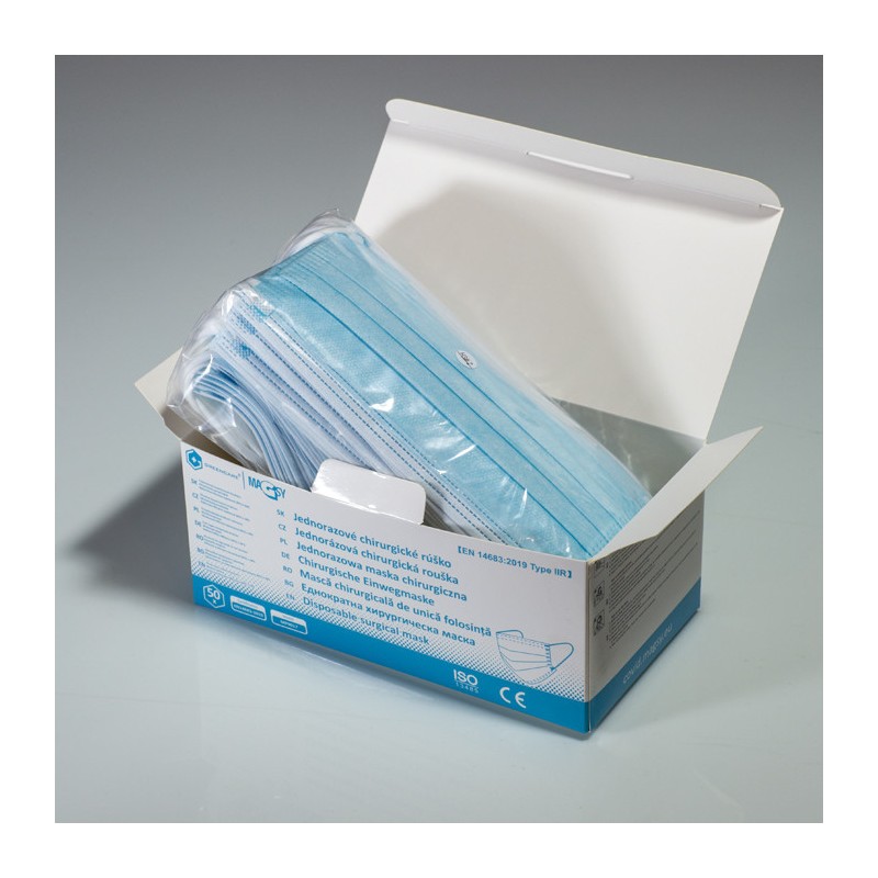 Mască de protecție FFP2/20 buc + Mască chirurgicală/50 buc