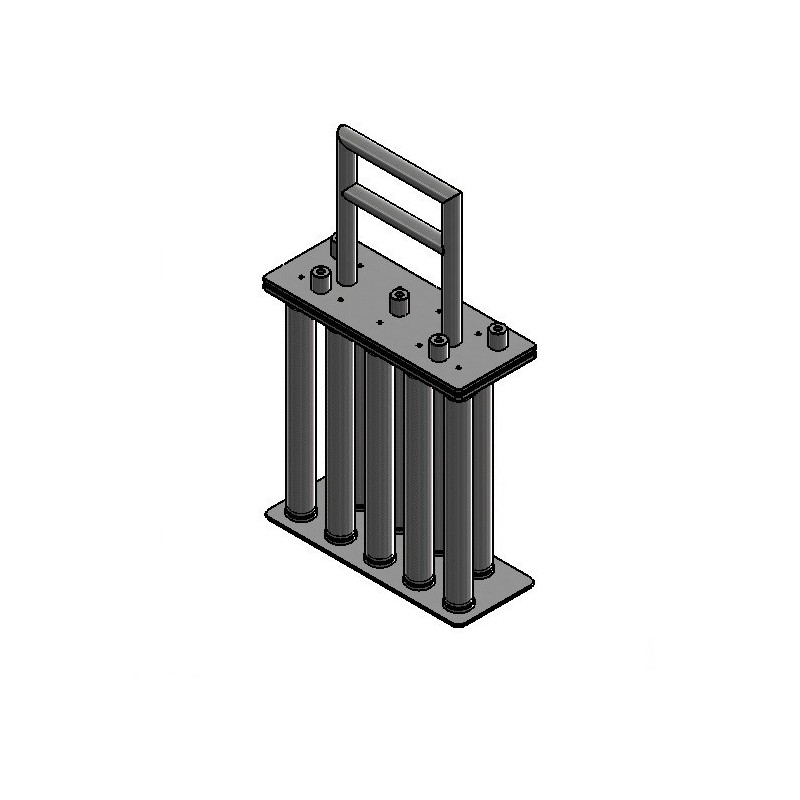 Grilă magnetică MR 300x300x120/9 VVM