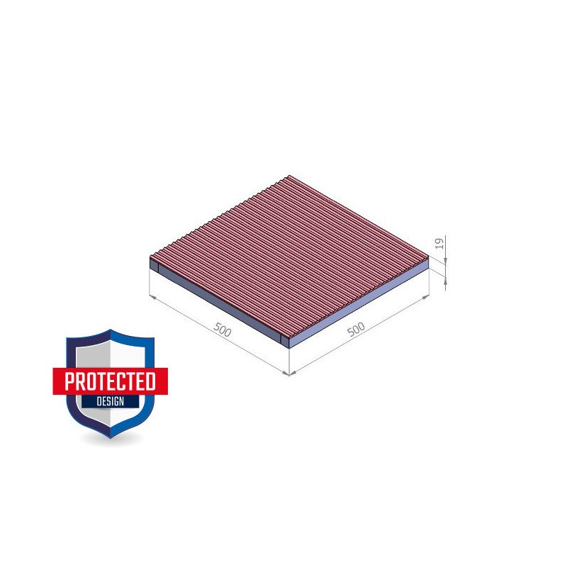 Rogojină magnetică 500 x 500 mm ECO