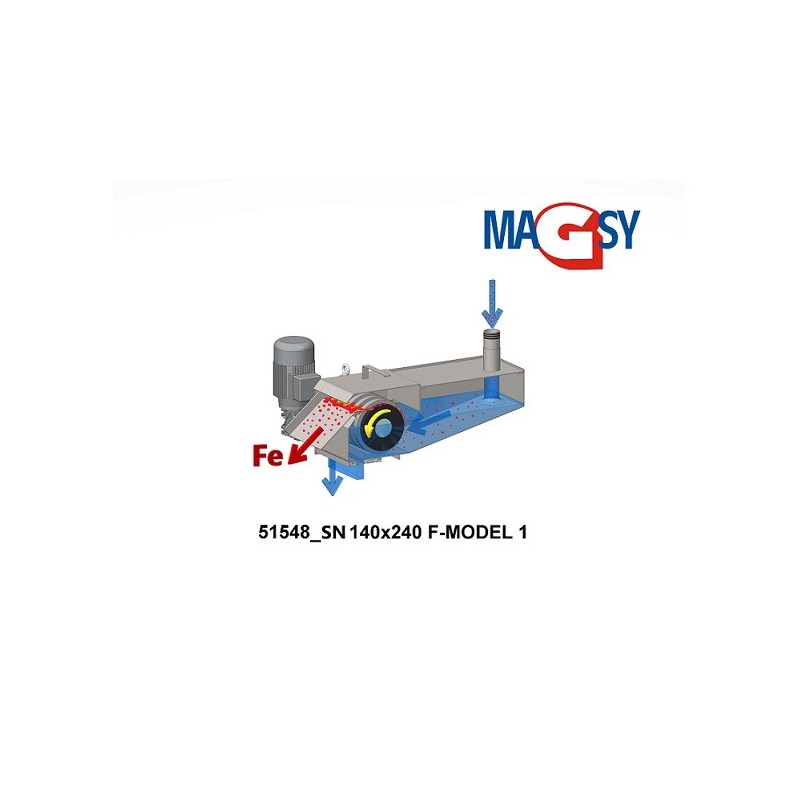 Vas de separare Inox - 200 l/min