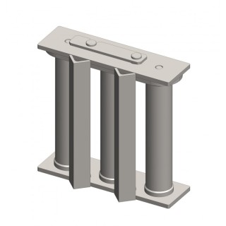 Grilă magnetică MR 175x175x50/3 VVM ECO