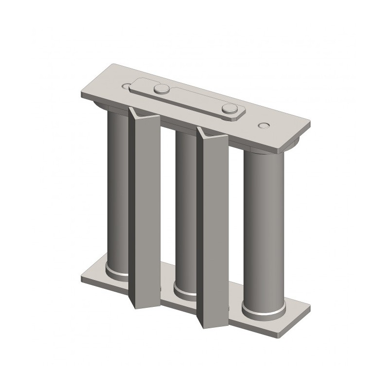 Grilă magnetică MR 175x175x50/3 VVM ECO