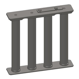 Grilă magnstică MR 250x250x50/4 VVM