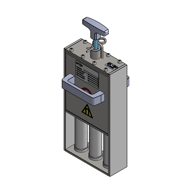 Separator magnetic pentru sisteme de racire si emulsii MRZ 150x120x60-3 VVM