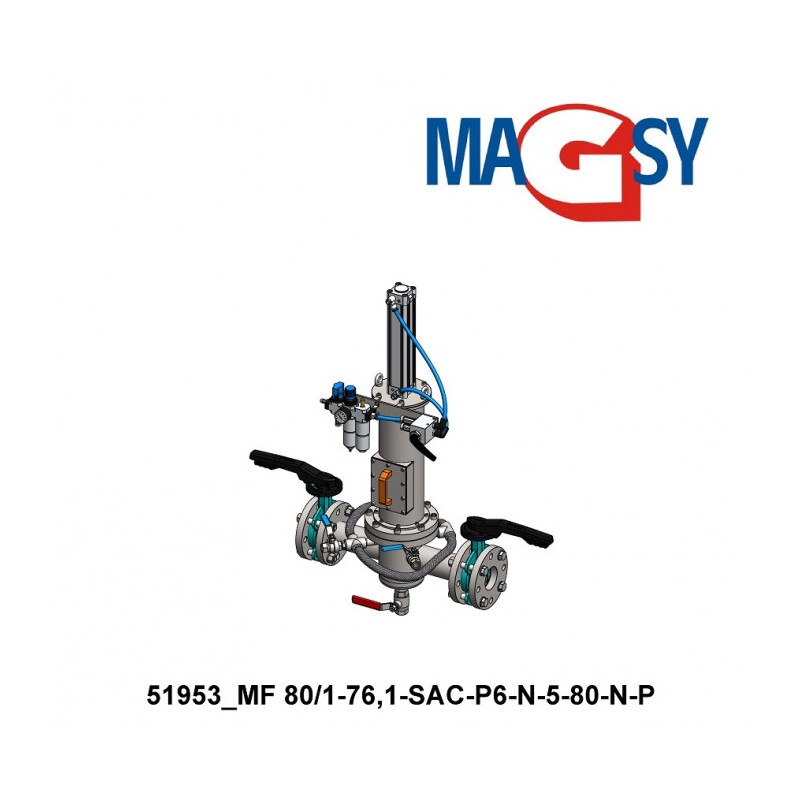 Separator magnetic lichide MF 80/1-76,1-SAC-P6-N-5-80-N-P