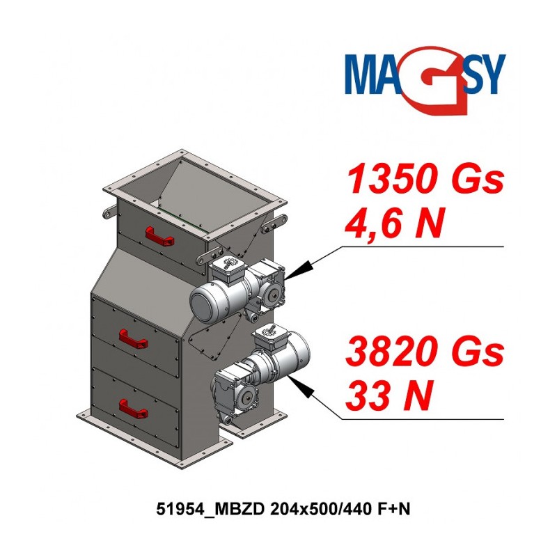 Tambur magnetic MBZ 204x500/400 F+N