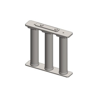 Grilă magnetică MR 190x185x40/3 VVM-5-80-PL