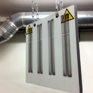 Placă magnetică pentru captarea prafului 640 x 500 x 12 mm