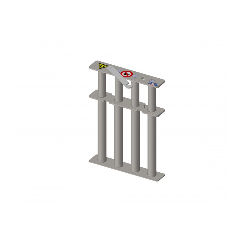 Grillă magnetică MR 250x250x50/4 SVM-120-P