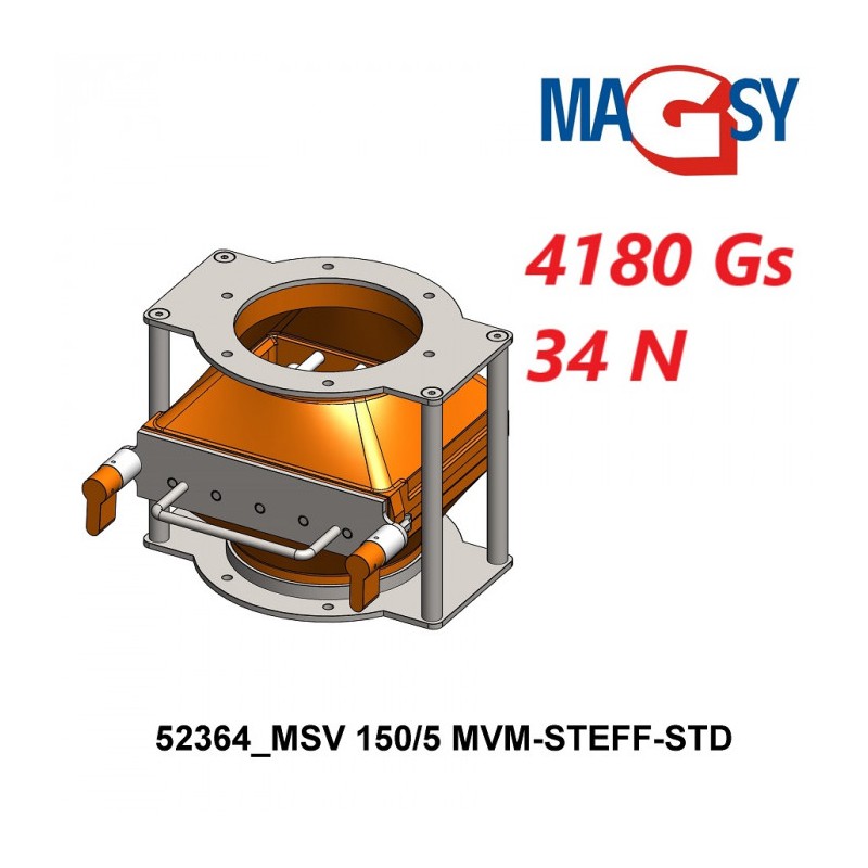 Separator magnetic cu grile MSV 150/5 MVM-STEFF-STD