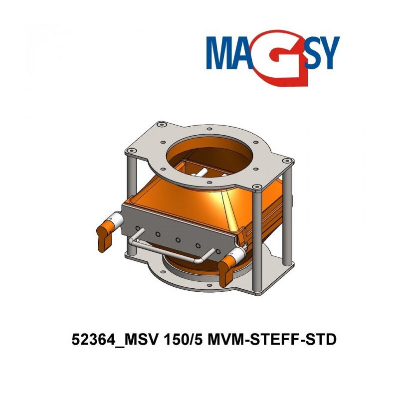 Separator magnetic cu grile MSV 150/5 MVM-STEFF-STD
