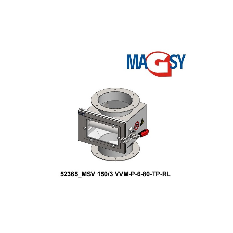 Separator magnetic cu grile MSV 150/3 VVM-P-6-80-TP-RL