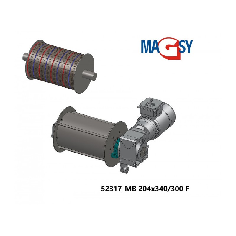 Tambur magnetic MB 204x500/440 N-SP-MODEL 1