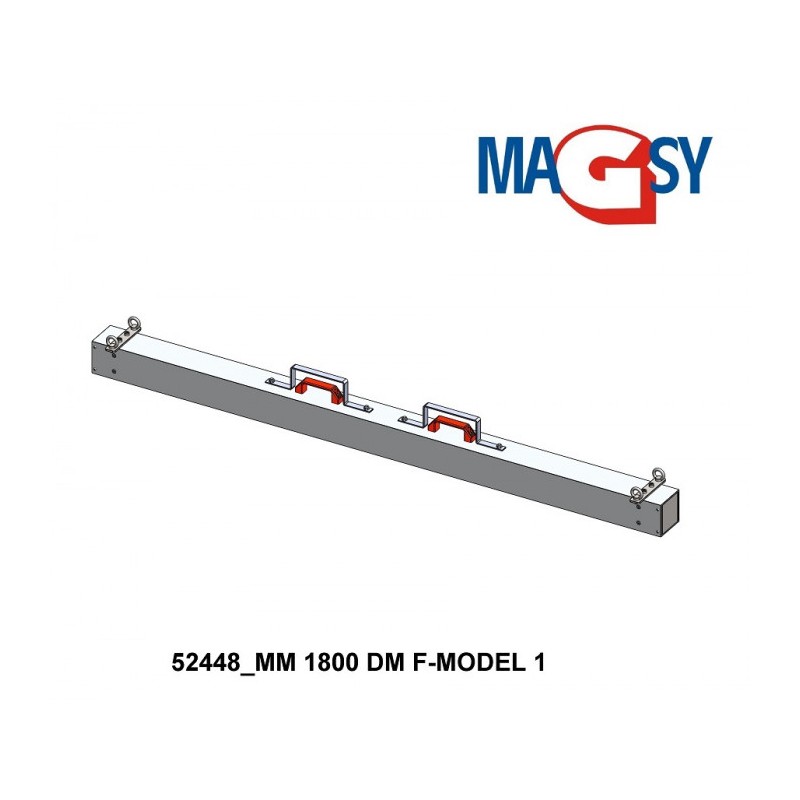 Mătură magnetică pentru cărucioare de curățenie MM 1800 DM F-MODEL 1