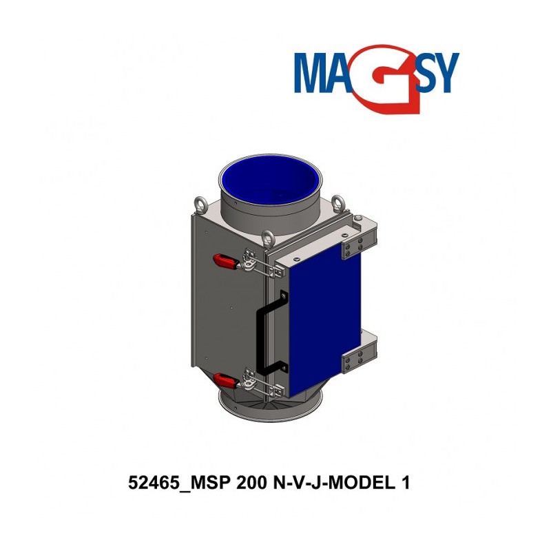 Separator magnetic tabular MSP 200 N-V-J-MODEL 1