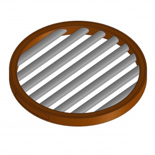 Magnet pentru pâlnia de alimentare MDN 380 MVM-STEFF-STD, 4.530 Gs, 35,5 N