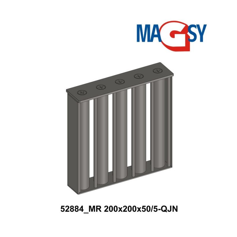Grilă magnetică MR 200x200x50/5-QJN