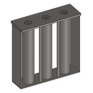 Grilă magnetică MR 150x150x50/3-QJN