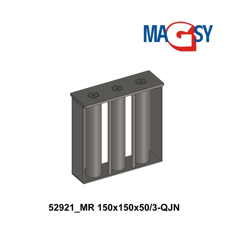 Grilă magnetică MR 150x150x50/3-QJN