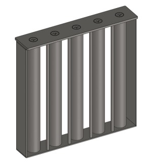 Grilă magnetică MR 250x250x50/5-QJN