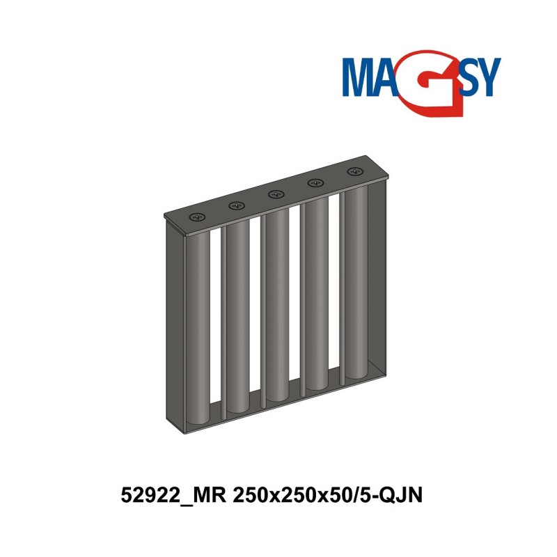 Grilă magnetică MR 250x250x50/5-QJN