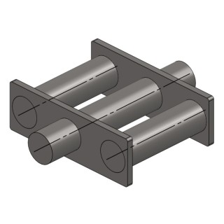Magnet de buncăr (80 °C, 13.500 Gs, 95 N) diametru 150 mm