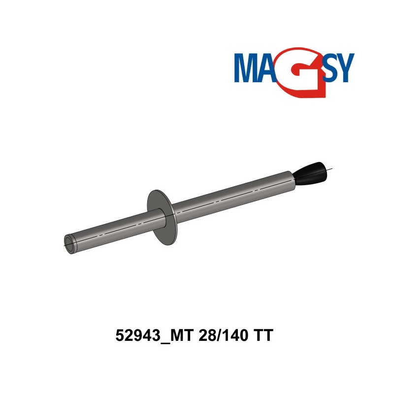Bară magnetică de sortare de diam. 28 mm