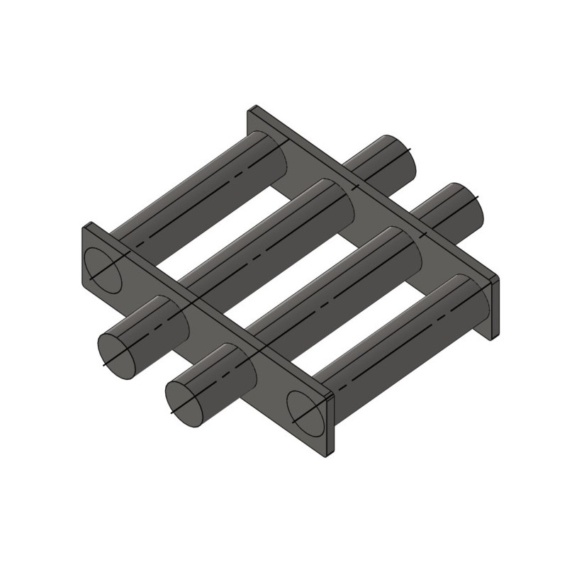 Magnet de buncăr (80 °C, 13.500 Gs, 95 N) diametru 200 mm