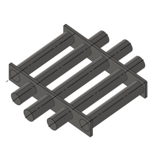 Magnet de buncăr (80 °C, 13.500 Gs, 95 N) diametru 250 mm