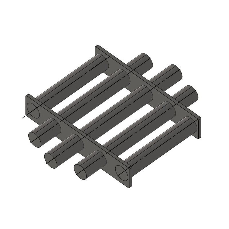 Magnet de buncăr (80 °C, 13.500 Gs, 95 N) diametru 250 mm