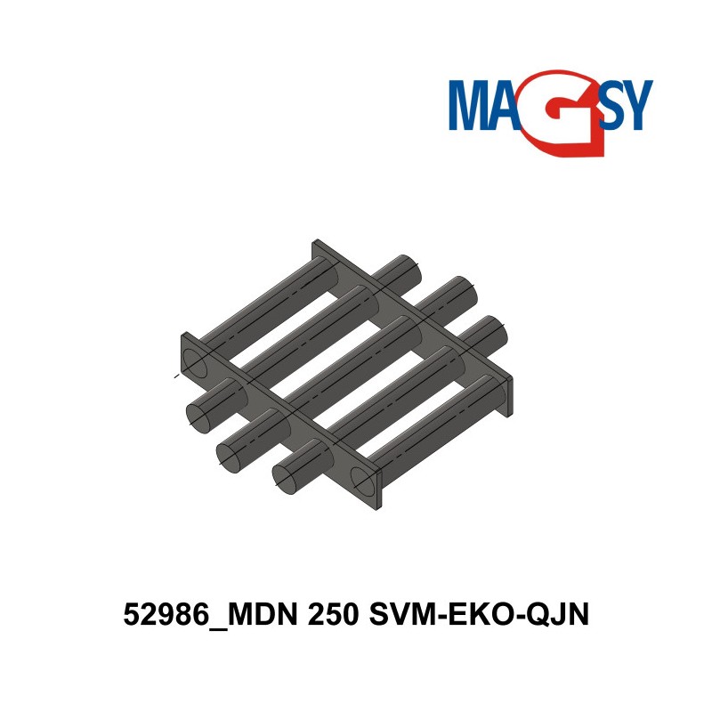 Magnet de buncăr (80 °C, 13.500 Gs, 95 N) diametru 250 mm