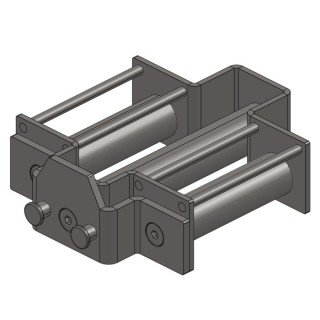 Magnet pentru pâlnia de alimentare, DN 150 mm, 80 °C, 10.000 Gs, 66 N