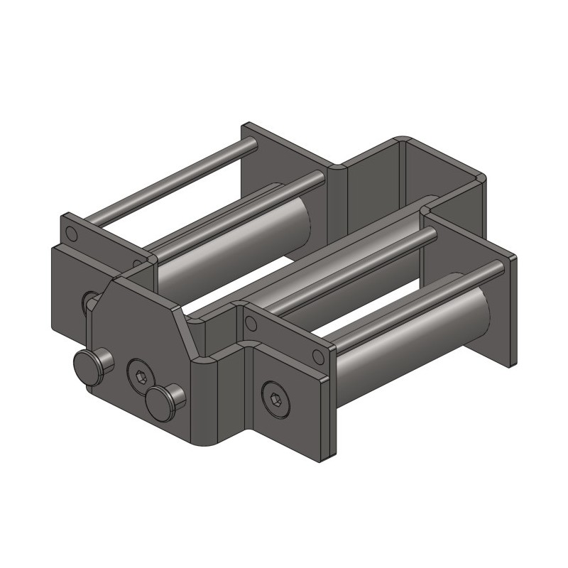 Magnet pentru pâlnia de alimentare, DN 150 mm, 80 °C, 10.000 Gs, 66 N