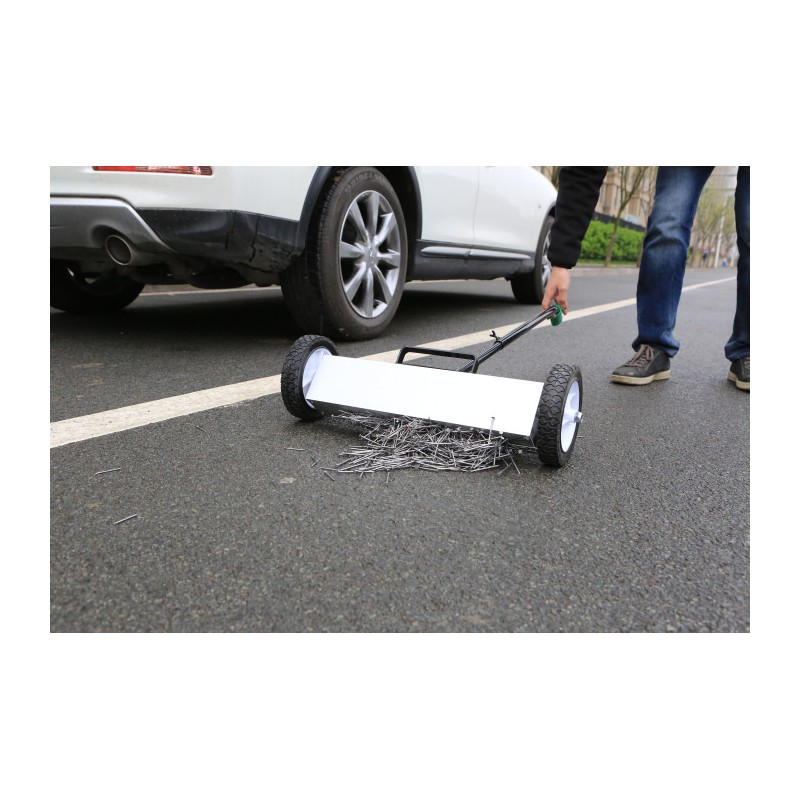 Mătură magnetică, lățime 600 mm, magneți din ferită