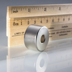 Magnet neodim inel cu diam.29x diam.9,2x16 N 80 °C, VMM5