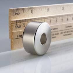 Magnet neodim inel cu diam.36x diam.12,1x15 H 80 °C, VMM10-N50
