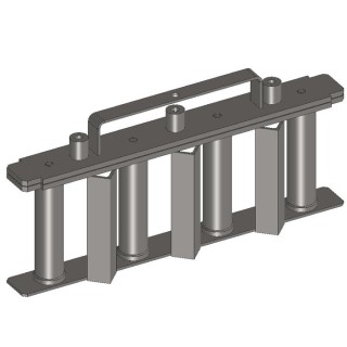 copie Grilă magnetică MR 390x140x50/4 F-P-MODEL1