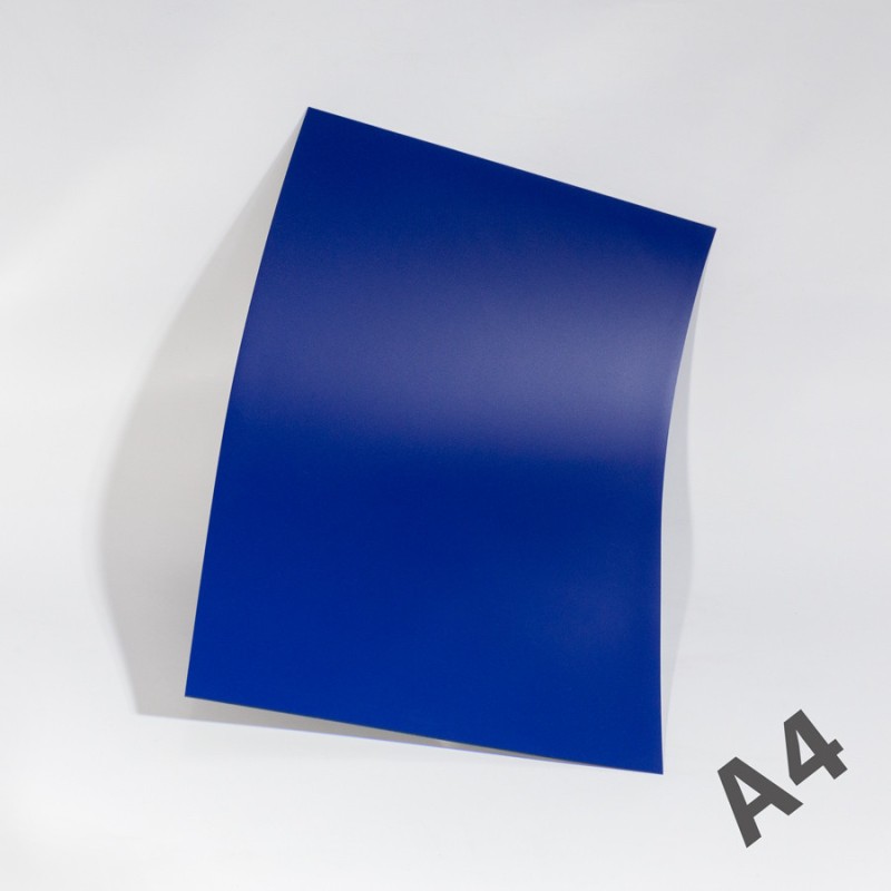 copie Folie magnetică A4 albastră, grosime 0,5 mm