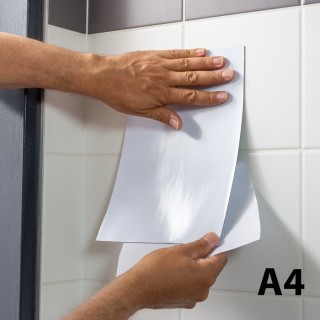Placă magnetică flexibilă A4, grosime 0,4 mm - deteriorată