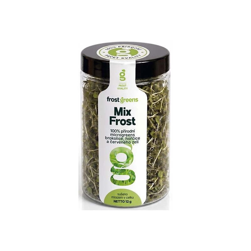 Mix Frost – microverzețe liofilizate de broccoli, varză roșie, muștar
