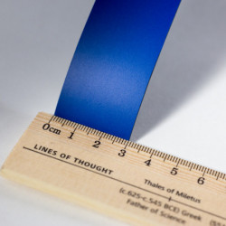 Bandă magnetică 30x0,6 mm albastră