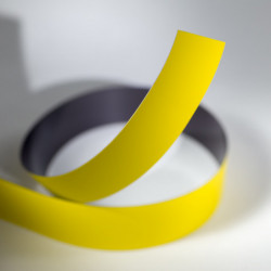 Bandă magnetică 40x0,6 mm galbenă