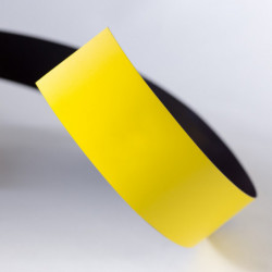 Bandă magnetică 50x0,6 mm galbenă