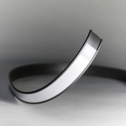 Etichete magnetice latimea 30 mm (profil C + bandă hârtie + folie PVC)