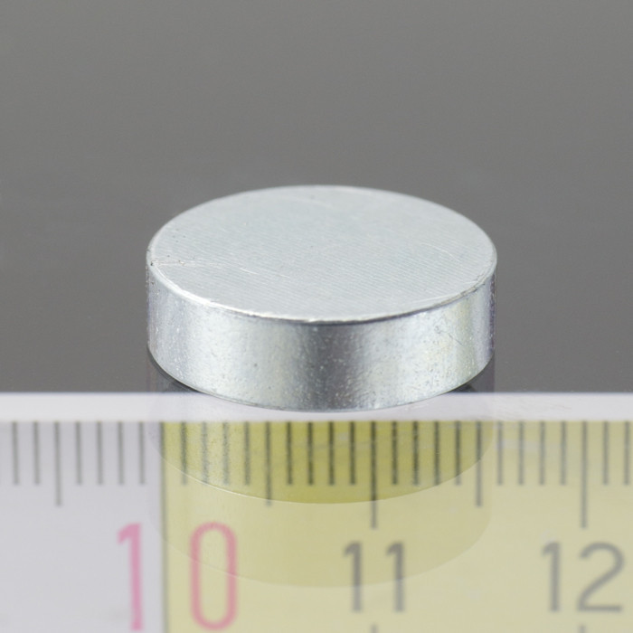 Magnet oală diam. 16 x înălțime 4,5 mm, fără filet