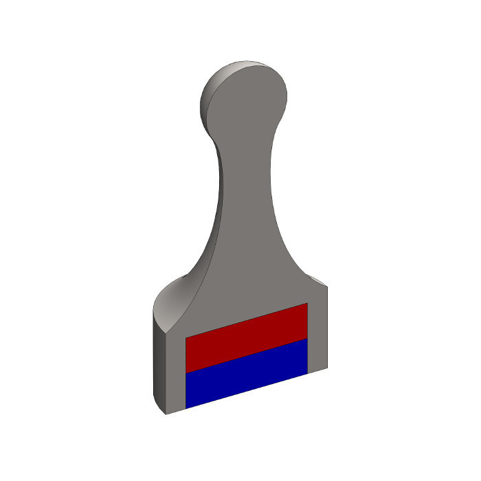 Magnet oală popic diam. 8x16 mm