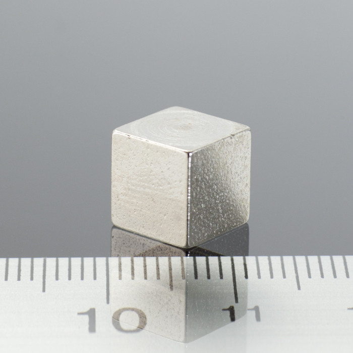 Magnet oală cub 8x8 mm