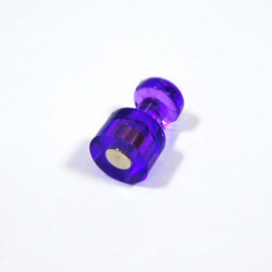 Magnet puternic conic colorat diam.10x17,5 - violet