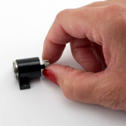 Magnet neodim mobilier reglabil – negru – ambalare comercială